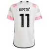 Koszulka Juventus Kostic 11 Wyjazdowe 2023-24 Koszulki Piłkarskie Krótki Rękaw